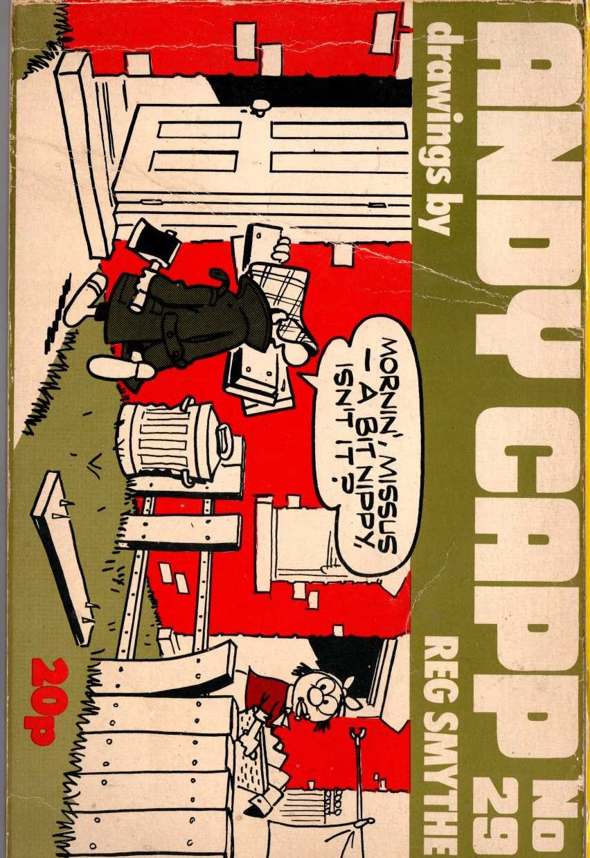 Reg Smythe  ANDY CAPP No.29 front book cover image