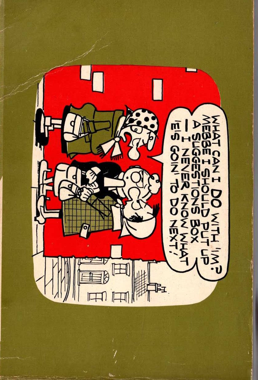 Reg Smythe  ANDY CAPP No.29 magnified rear book cover image
