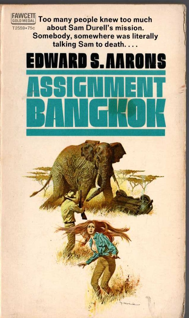 Edward S. Aarons  ASSIGNMENT BANGKOK front book cover image