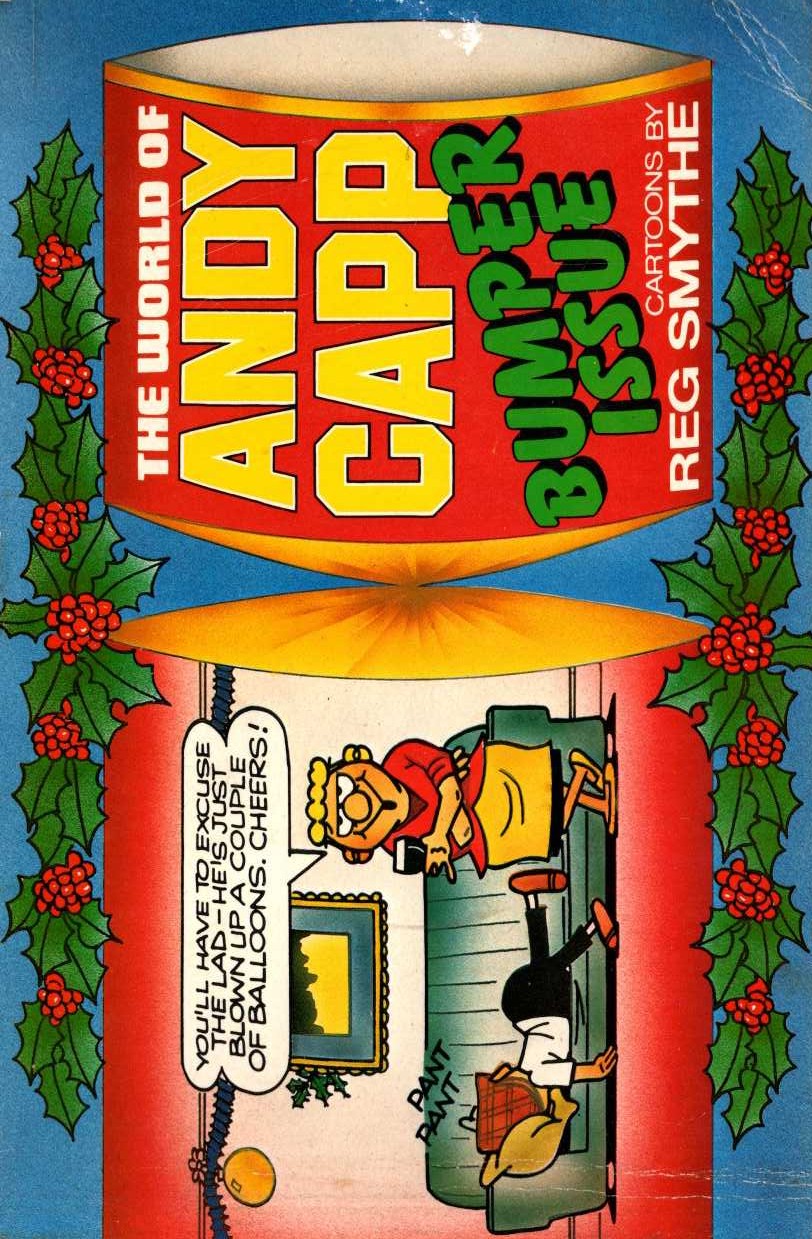 Reg Smythe  THE WORLD OF ANDY CAPP 1983 front book cover image