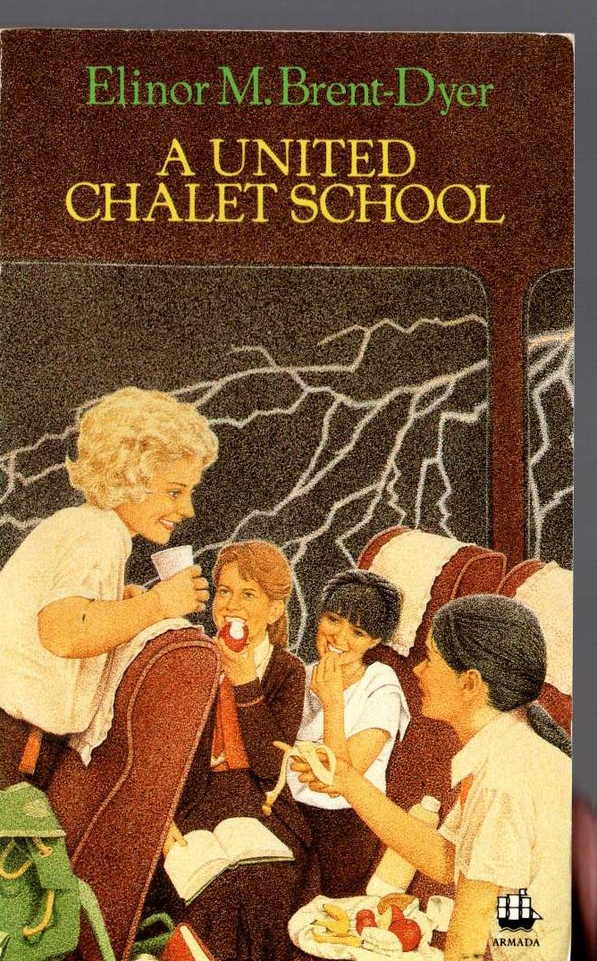 Elinor M. Brent-Dyer  A UNITED CHALET SCHOOL front book cover image