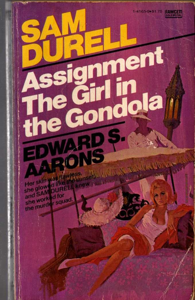 Edward S. Aarons  ASSIGNMENT THE GIRL IN THE GONDOLA front book cover image