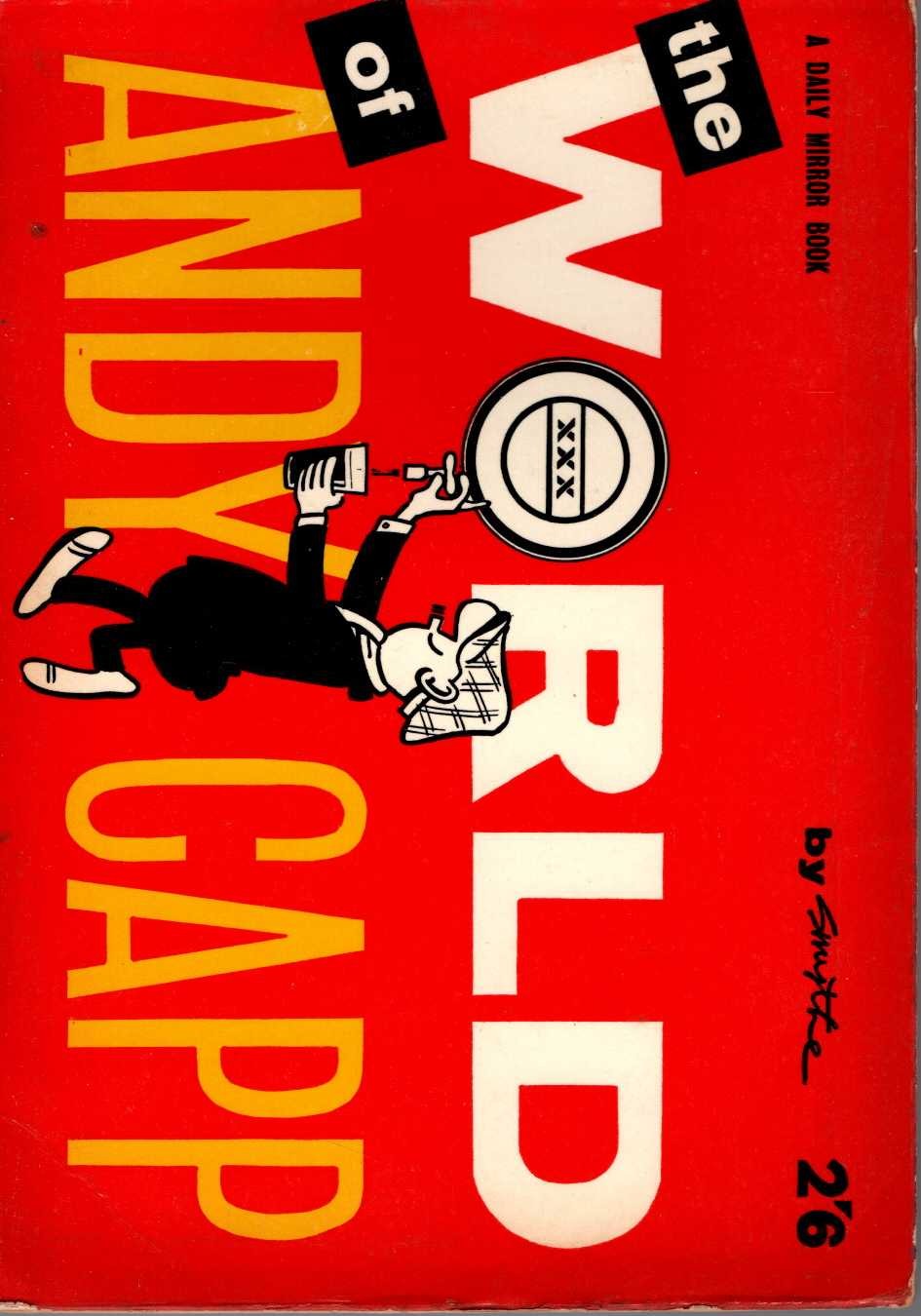 Reg Smythe  THE WORLD OF ANDY CAPP 1961 front book cover image