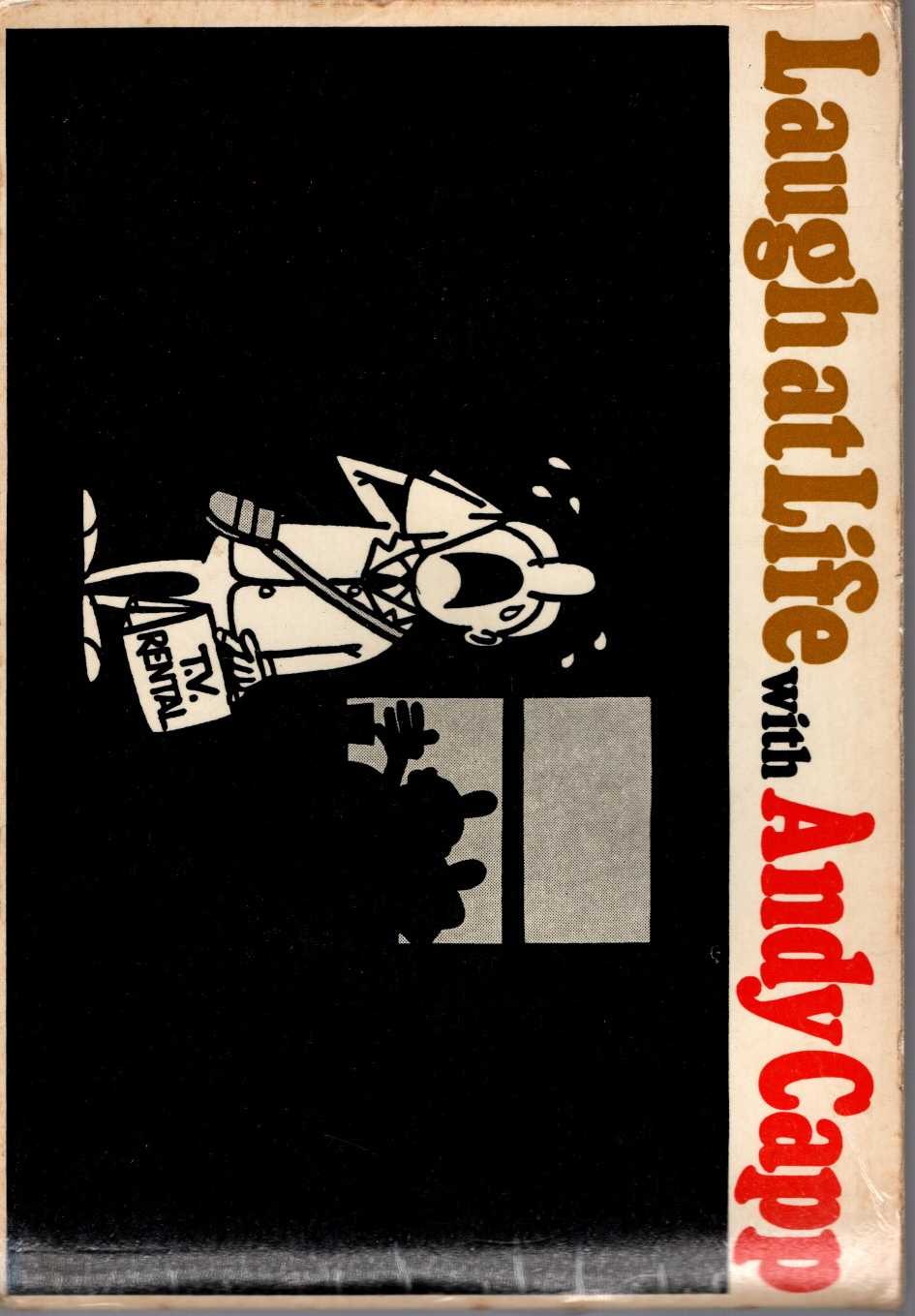 Reg Smythe  LAUGH AT LIFE WITH ANDY CAPP magnified rear book cover image
