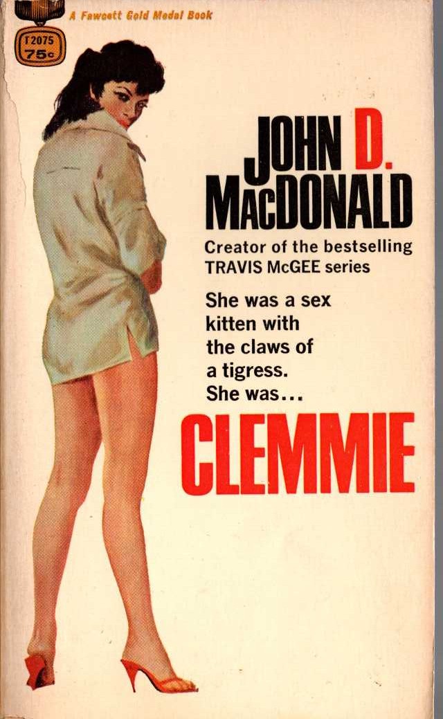 John D. MacDonald  CLEMMIE front book cover image