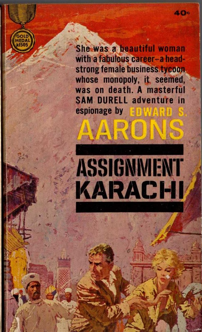 Edward S. Aarons  ASSIGNMENT KARACHI front book cover image