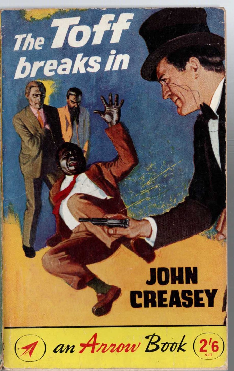 John Creasey  THE TOFF BREAKS IN front book cover image