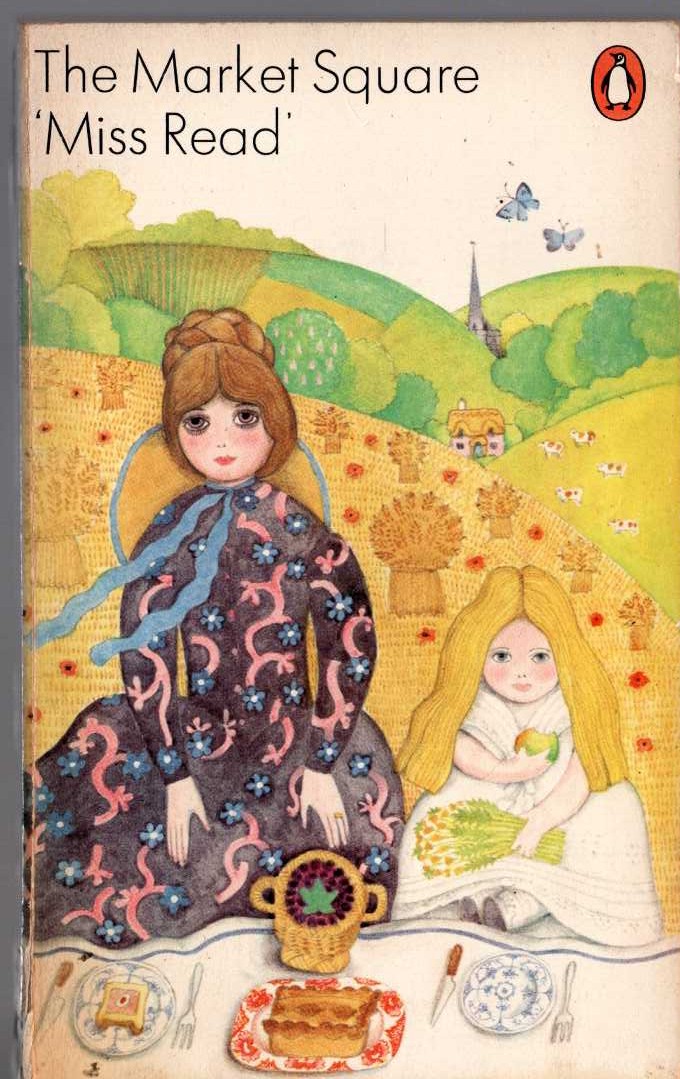 Miss Read  THE MARKET SQUARE front book cover image