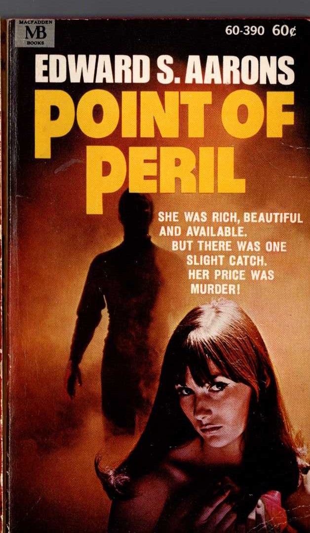 Edward S. Aarons  POINT OF PERIL front book cover image