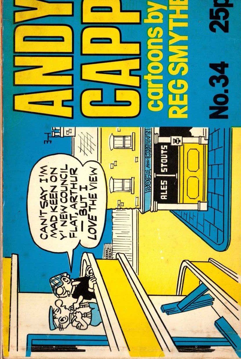 Reg Smythe  ANDY CAPP No.34 front book cover image