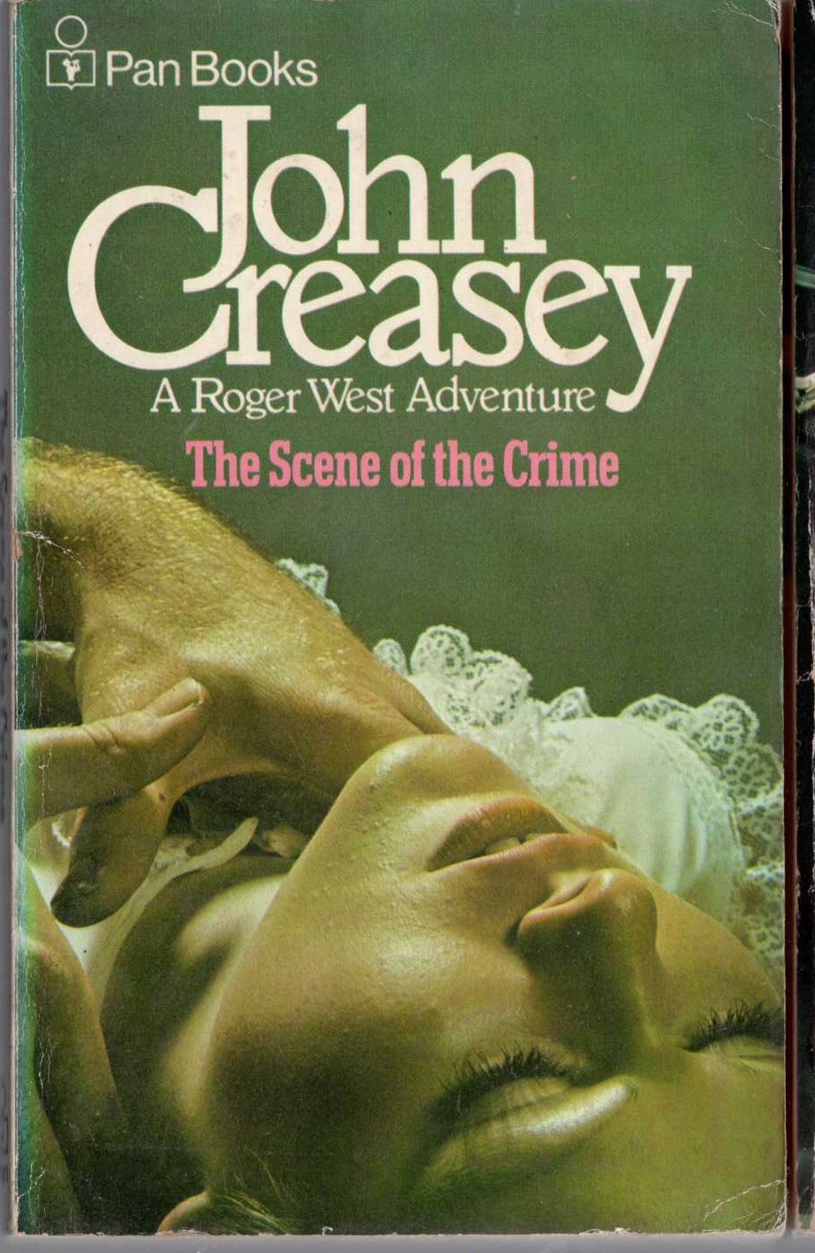 John Creasey  THE SCENE OF THE CRIME (Roger West) front book cover image