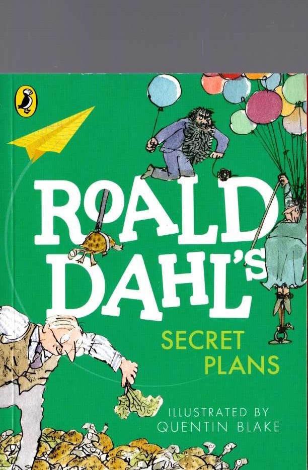 Roald Dahl  ROALD DAHL'S SECRET PLANS front book cover image