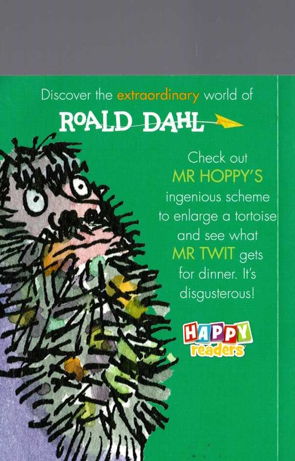 Roald Dahl  ROALD DAHL'S SECRET PLANS magnified rear book cover image