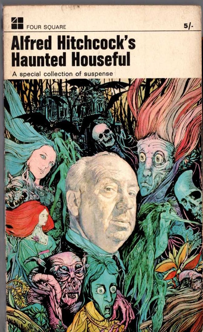 Alfred Hitchcock's  HAUNTED HOUSEFUL front book cover image