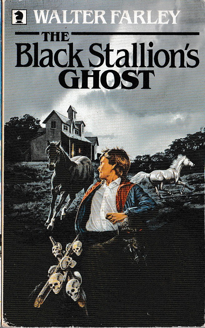 Walter Farley  THE BLACK STALLION'S GHOST front book cover image