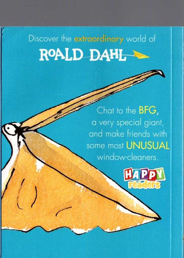 Roald Dahl  ROALD DAHL'S EXTRAORDINARY FRIENDS magnified rear book cover image
