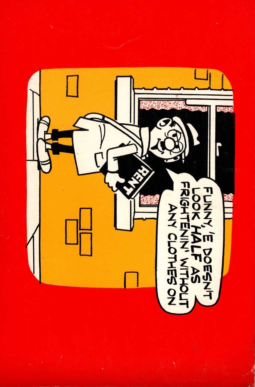 Reg Smythe  ANDY CAPP No.26 magnified rear book cover image