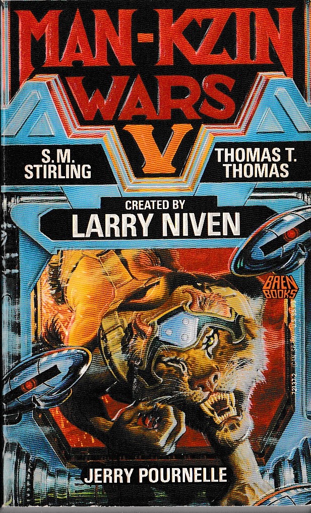 (Jerry Pournelle & S.M.Stirling & Thomas T.Thomas) MAN-KZIN WARS V front book cover image