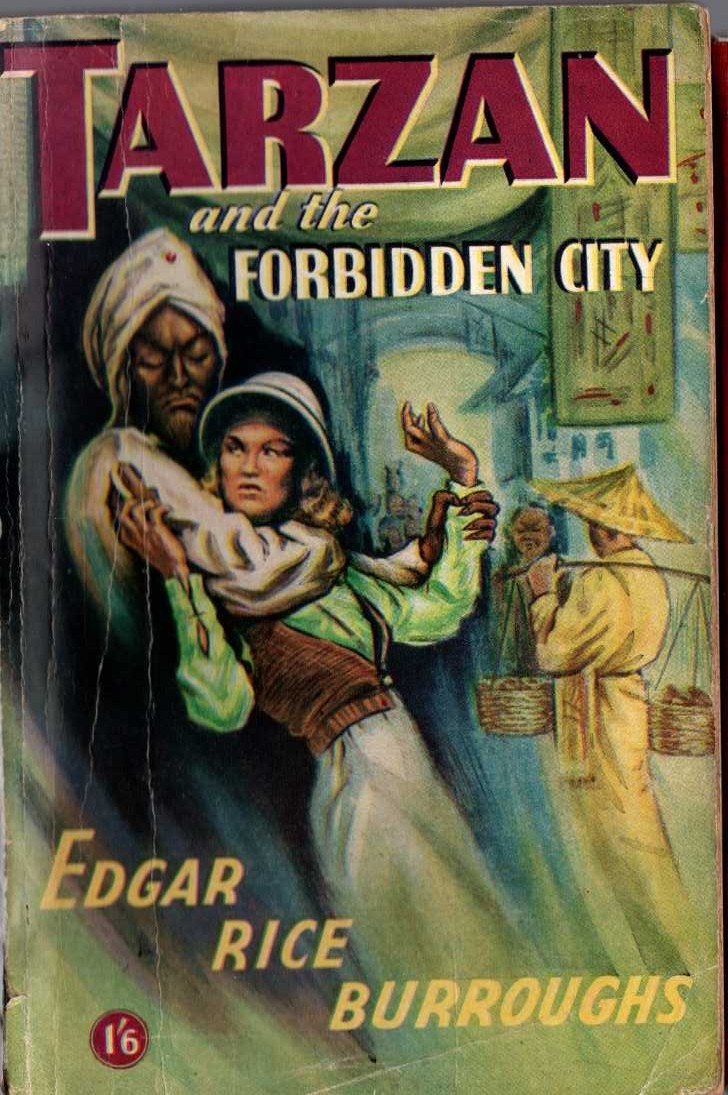 Edgar Rice Burroughs  TARZAN AND THE FORBIDDEN CITY front book cover image