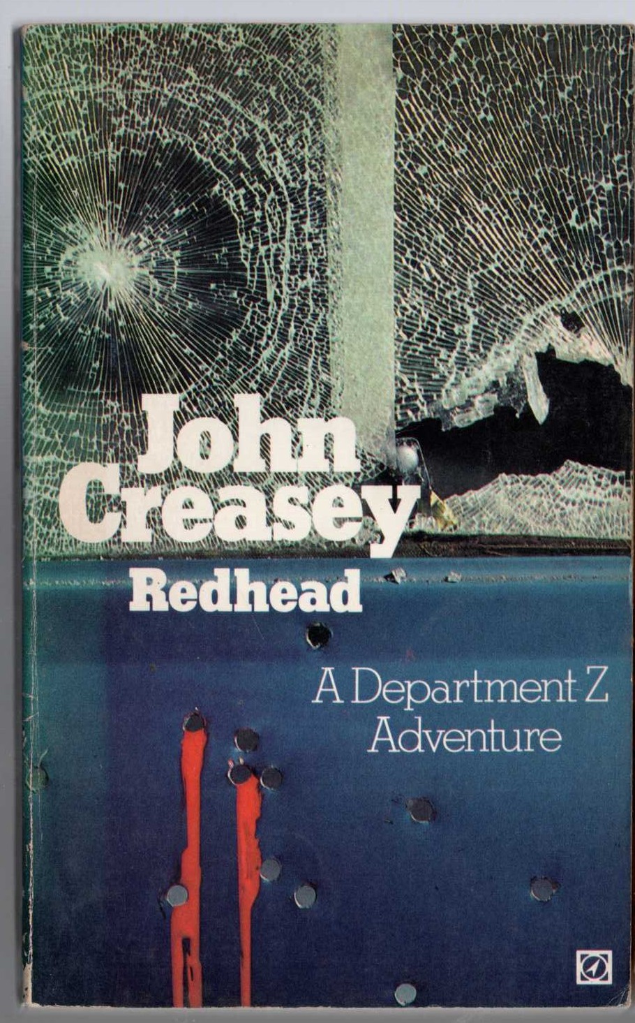 John Creasey  REDHEAD (Department Z) front book cover image