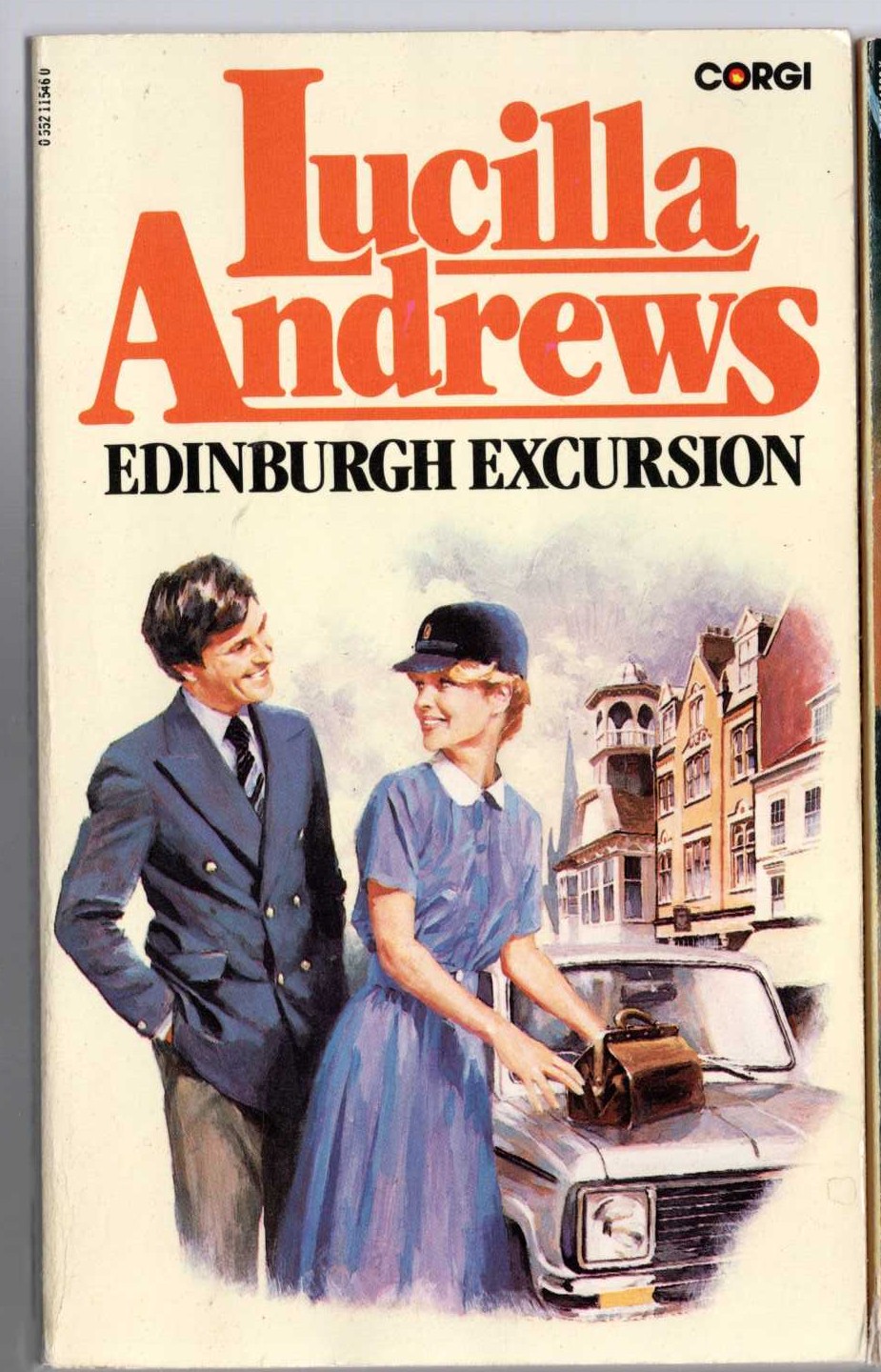 Lucilla Andrews  EDINBURGH EXCURSION front book cover image