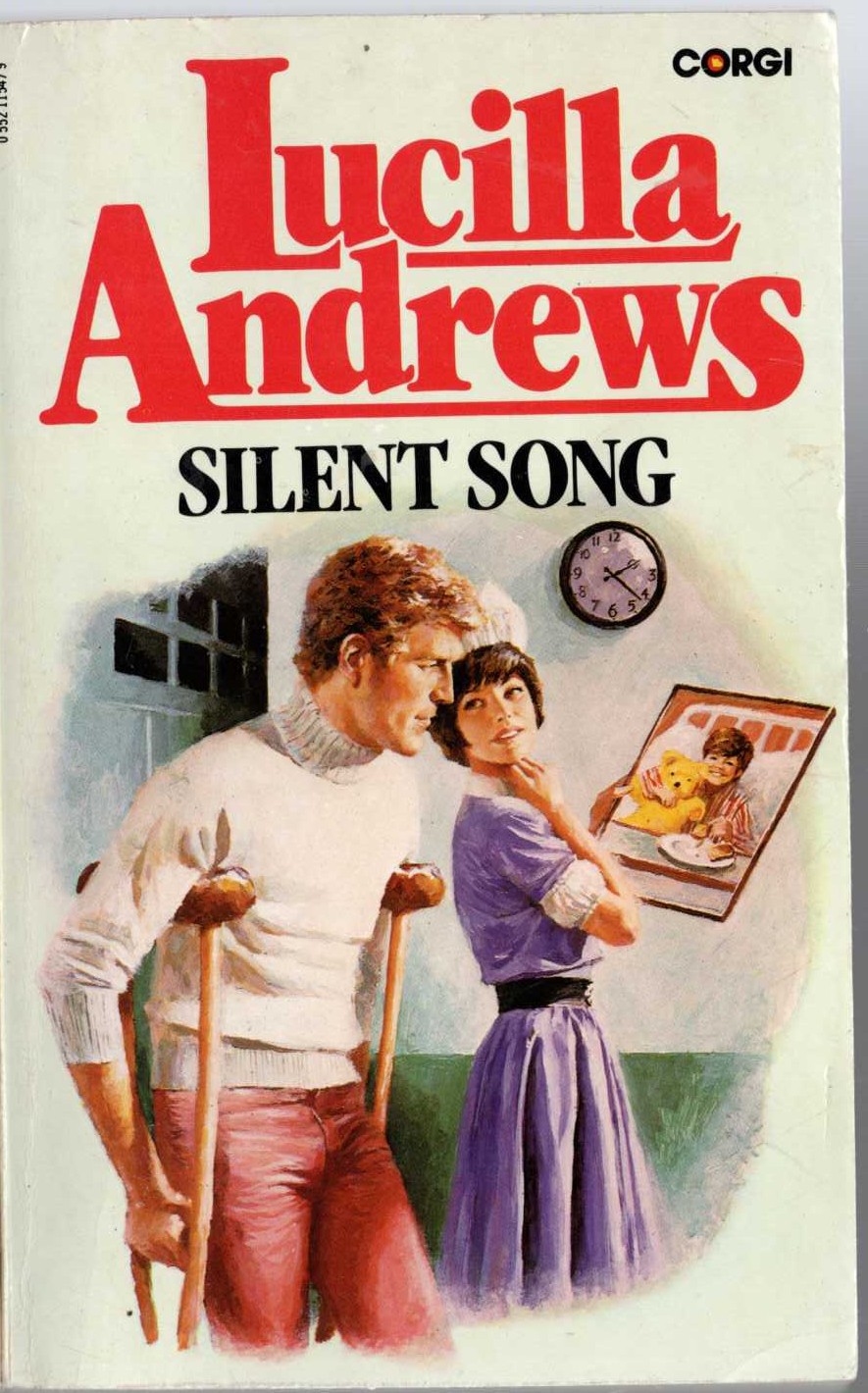Lucilla Andrews  SILENT SONG front book cover image