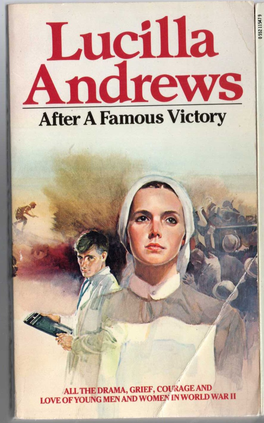 Lucilla Andrews  AFTER A FAMOUS VICTORY front book cover image