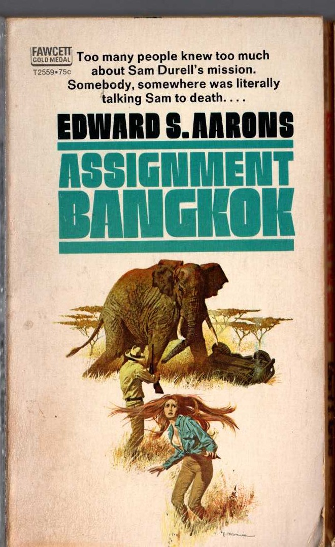 Edward S. Aarons  ASSIGNMENT BANGKOK front book cover image