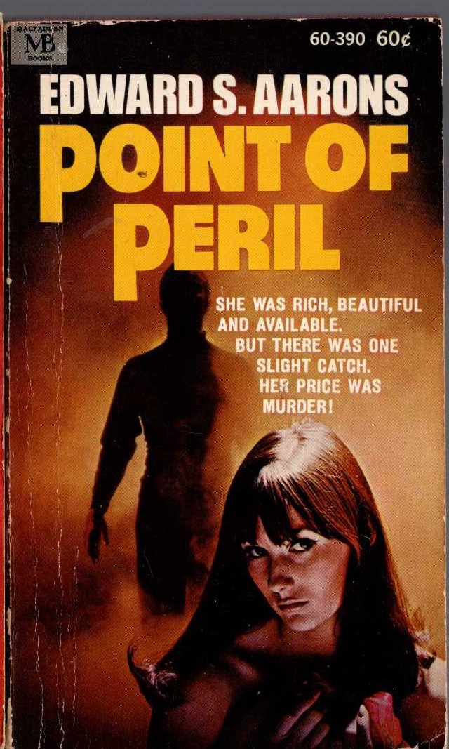 Edward S. Aarons  POINT OF PERIL front book cover image