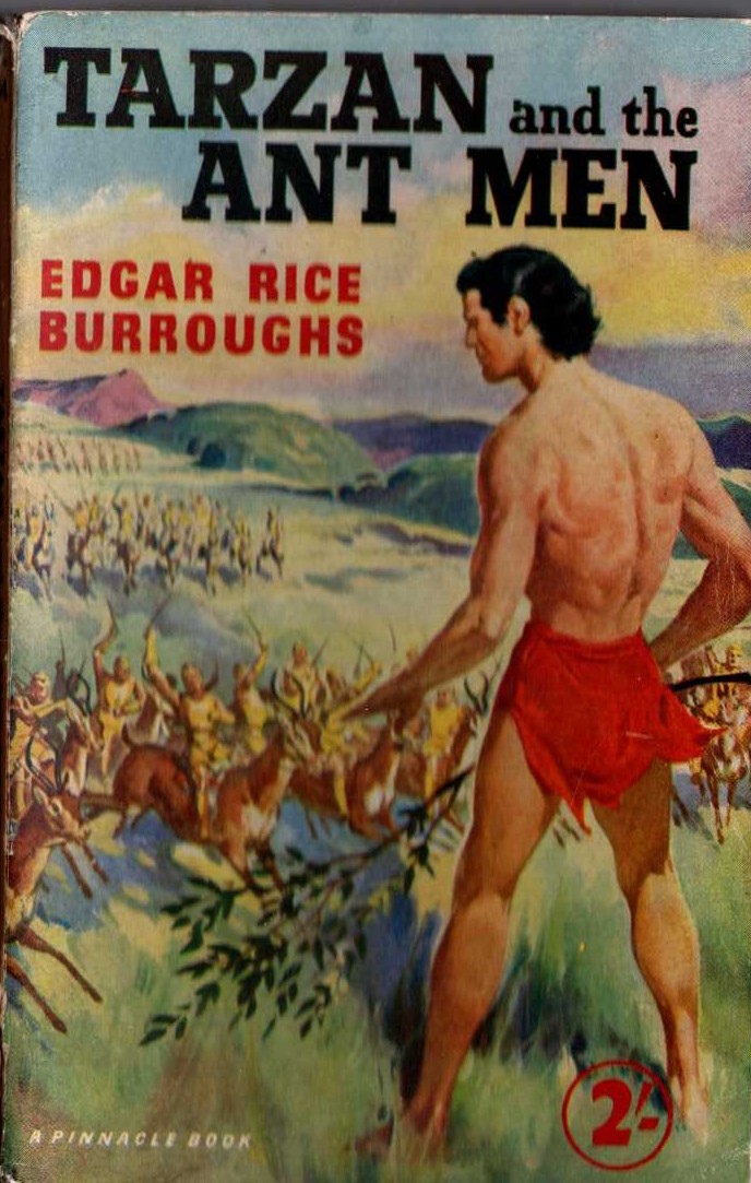 Edgar Rice Burroughs  TARZAN AND THE ANT-MEN front book cover image
