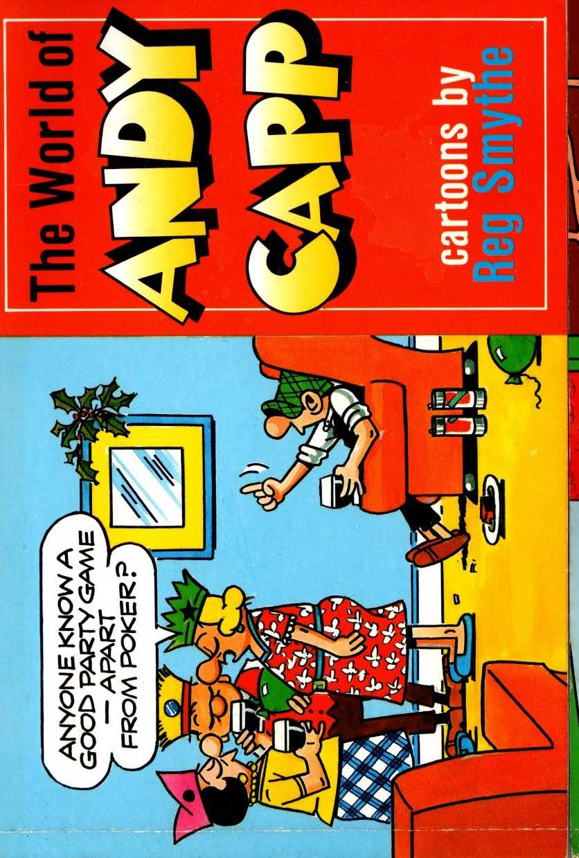 Reg Smythe  THE WORLD OF ANDY CAPP 1989 front book cover image