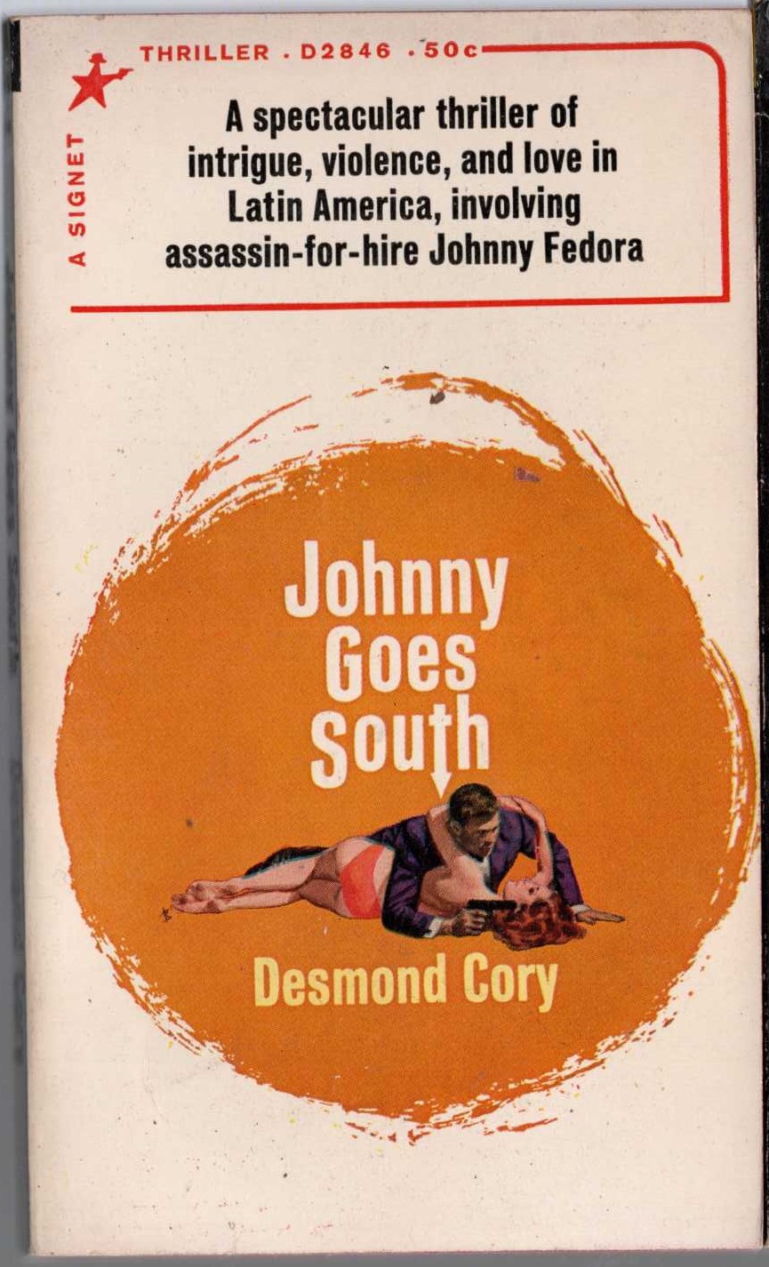 Desmond Cory  JOHNNY GOES SOUTH front book cover image