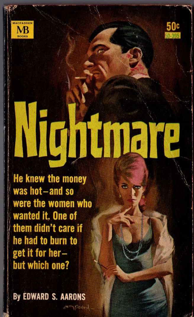 Edward S. Aarons  NIGHTMARE front book cover image