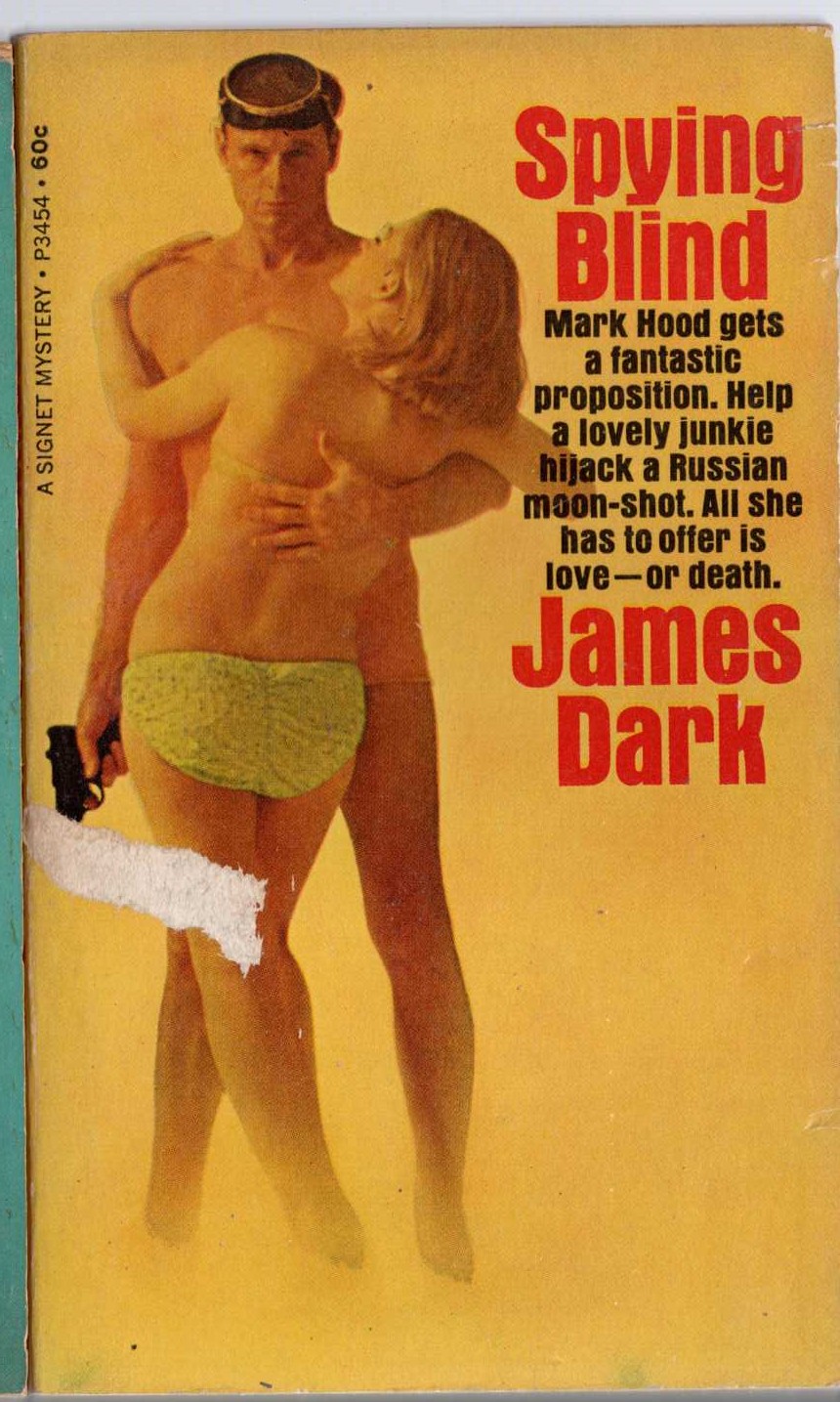 James Dark  SPYING BLIND front book cover image