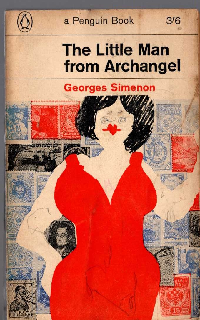 Georges Simenon  THE LITTLE MAN FROM ARCHANGEL front book cover image