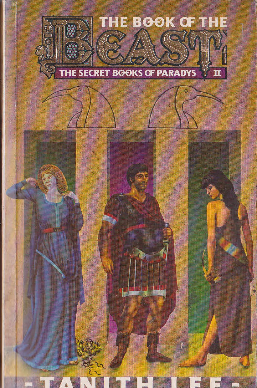 Tanith Lee  THE BOOK OF THE BEAST front book cover image