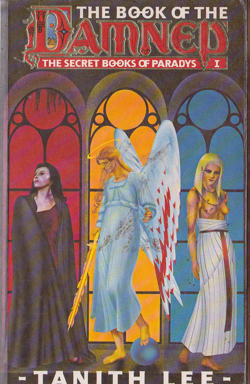 Tanith Lee  THE BOOK OF THE DAMNED front book cover image