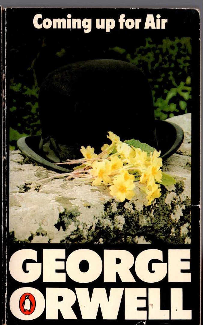 George Orwell  COMING UP FOR AIR front book cover image