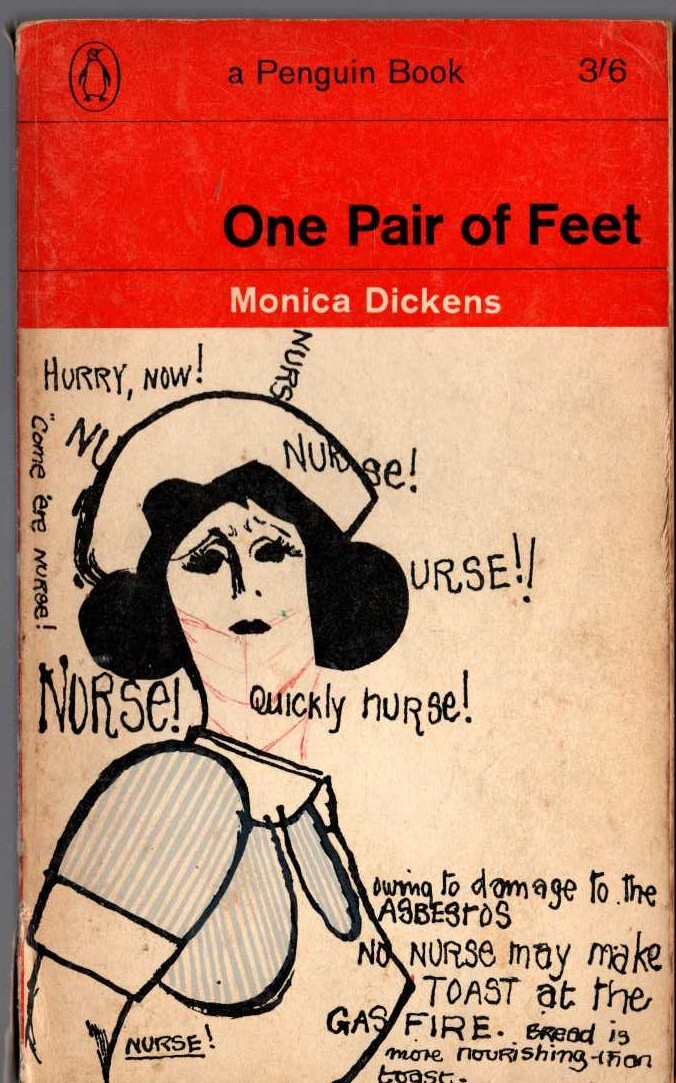 Monica Dickens  ONE PAIR OF FEET front book cover image