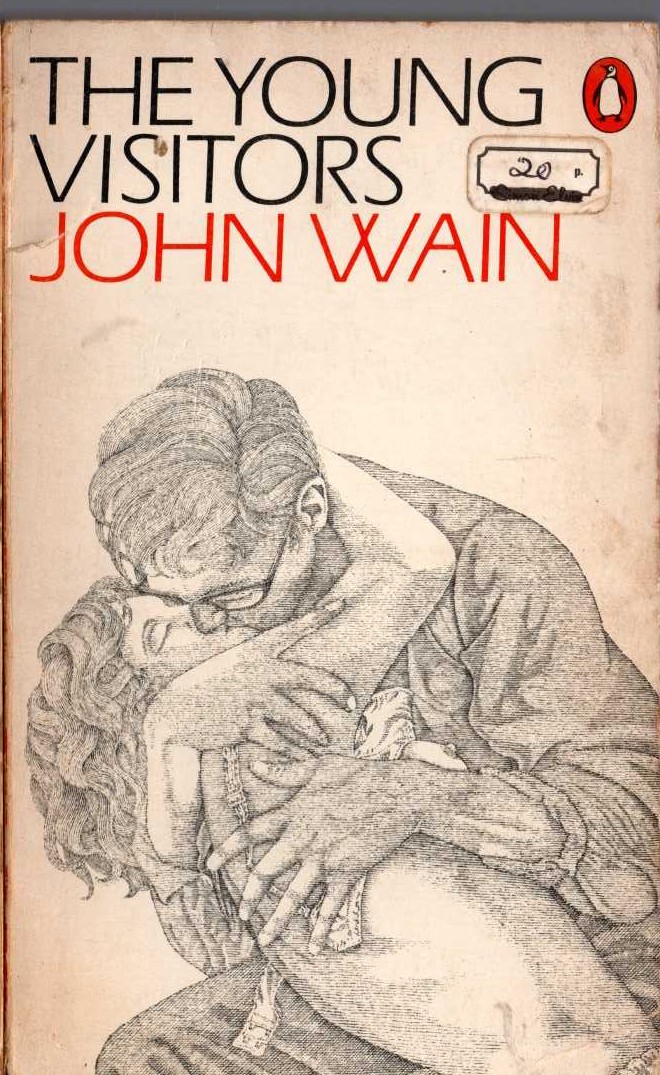 John Wain  THE YOUNG VISITORS front book cover image