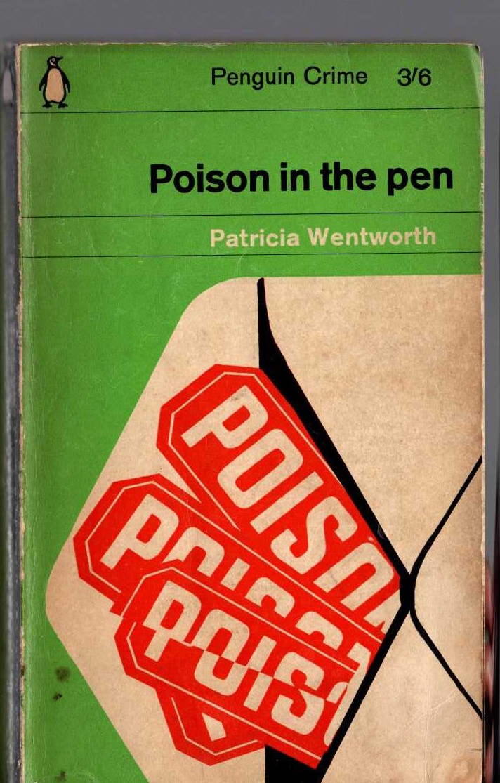 Patricia Wentworth  POISON IN THE PEN front book cover image