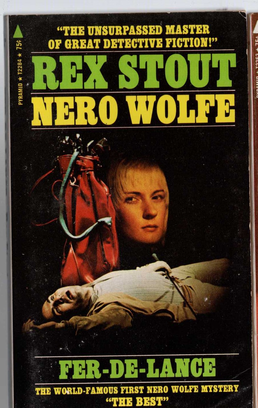 Rex Stout  FER-DE-LANCE front book cover image