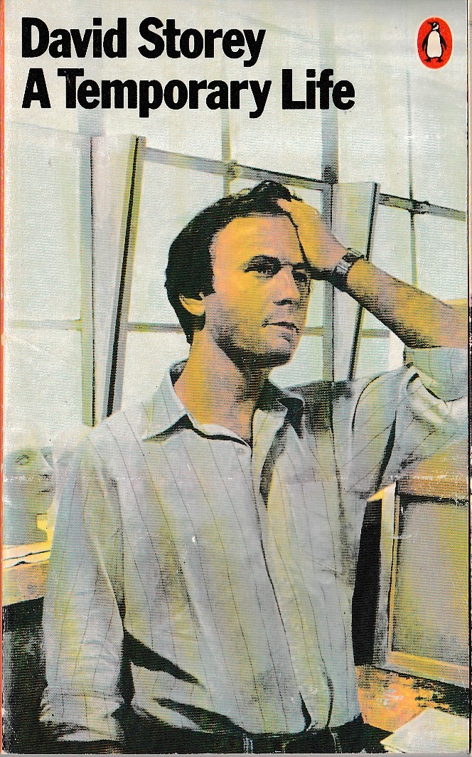 David Storey  A TEMPORARY LIFE front book cover image