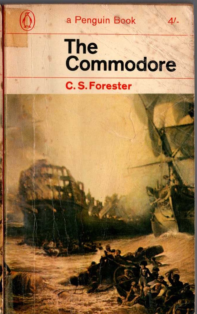 C.S. Forester  THE COMMODORE front book cover image