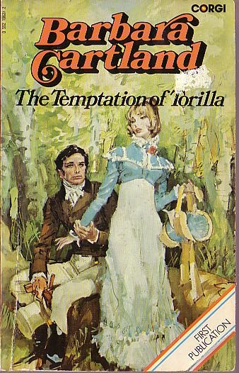 Barbara Cartland  THE TEMPTATIONS OF TORILLA front book cover image