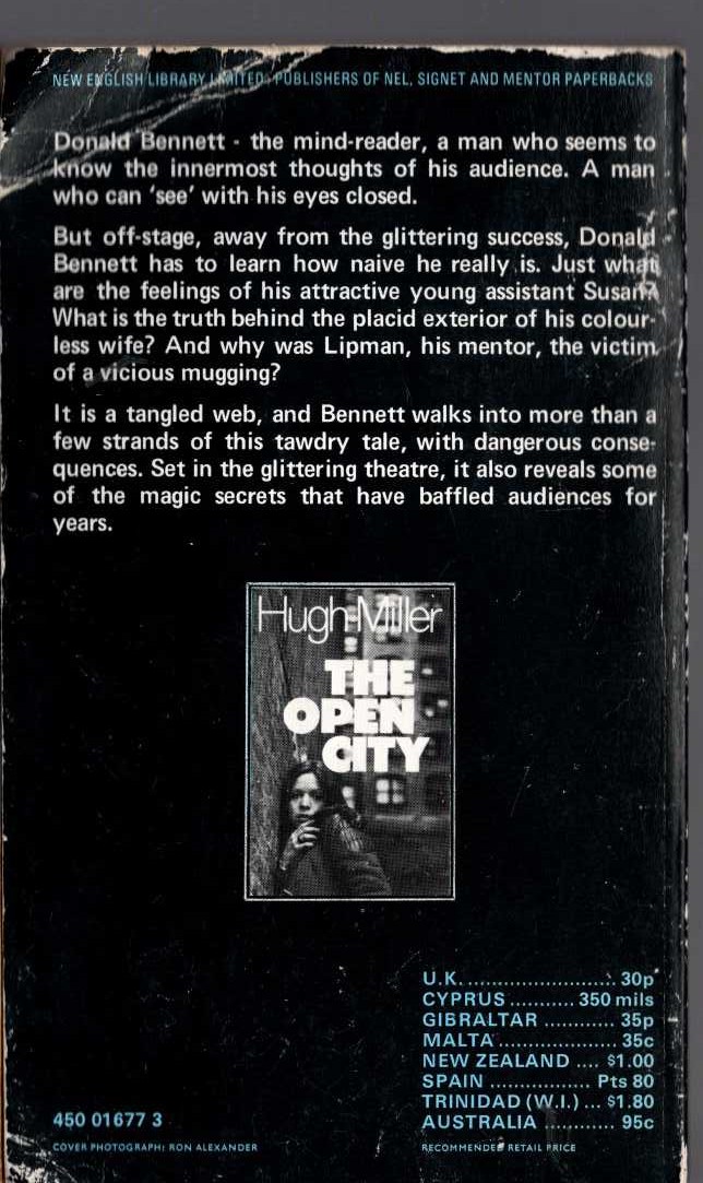 Hugh Miller  SHORT CIRCUIT magnified rear book cover image