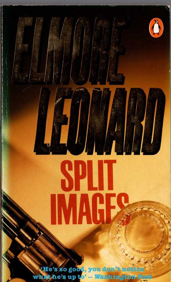 Elmore Leonard  SPLIT IMAGES front book cover image