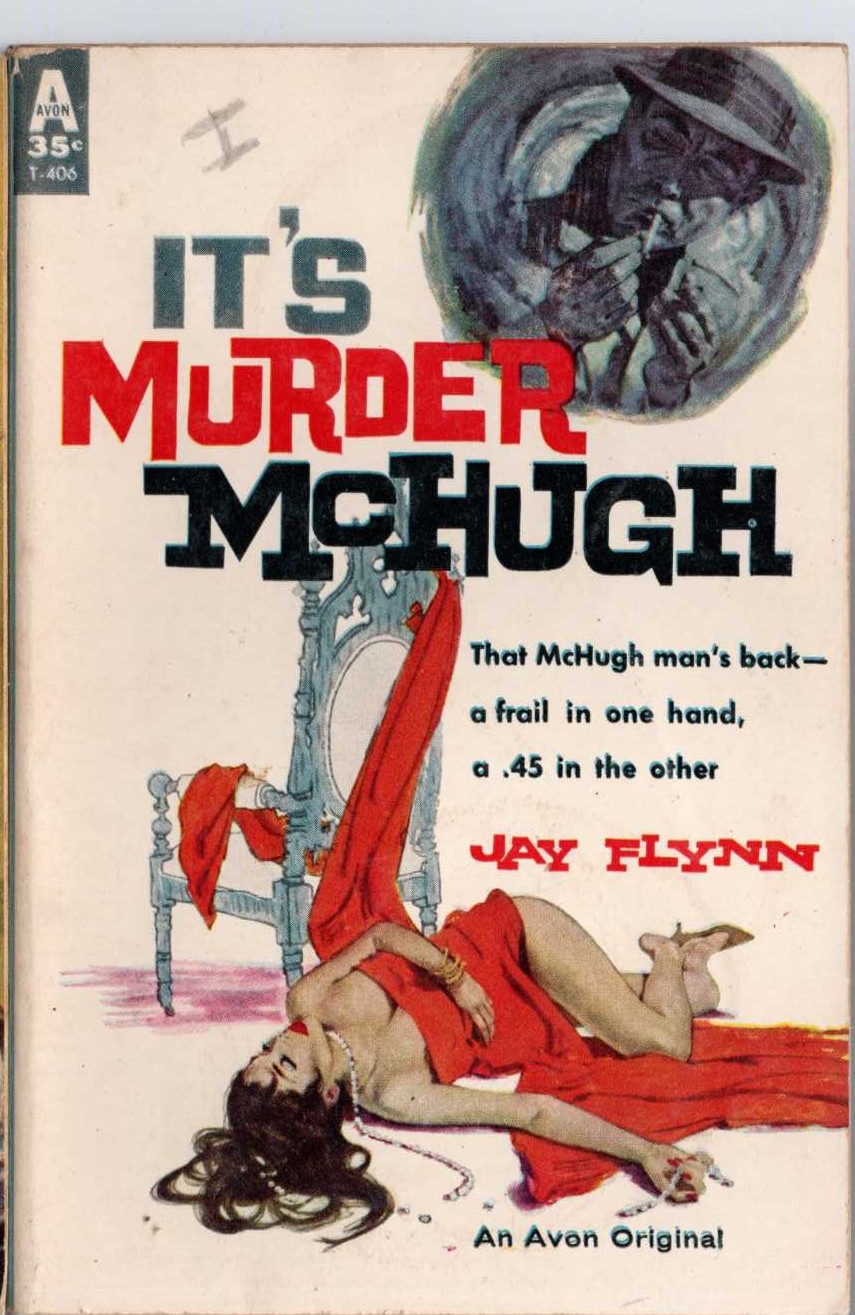 Jay Flynn  IT'S MURDER, McHUGH front book cover image