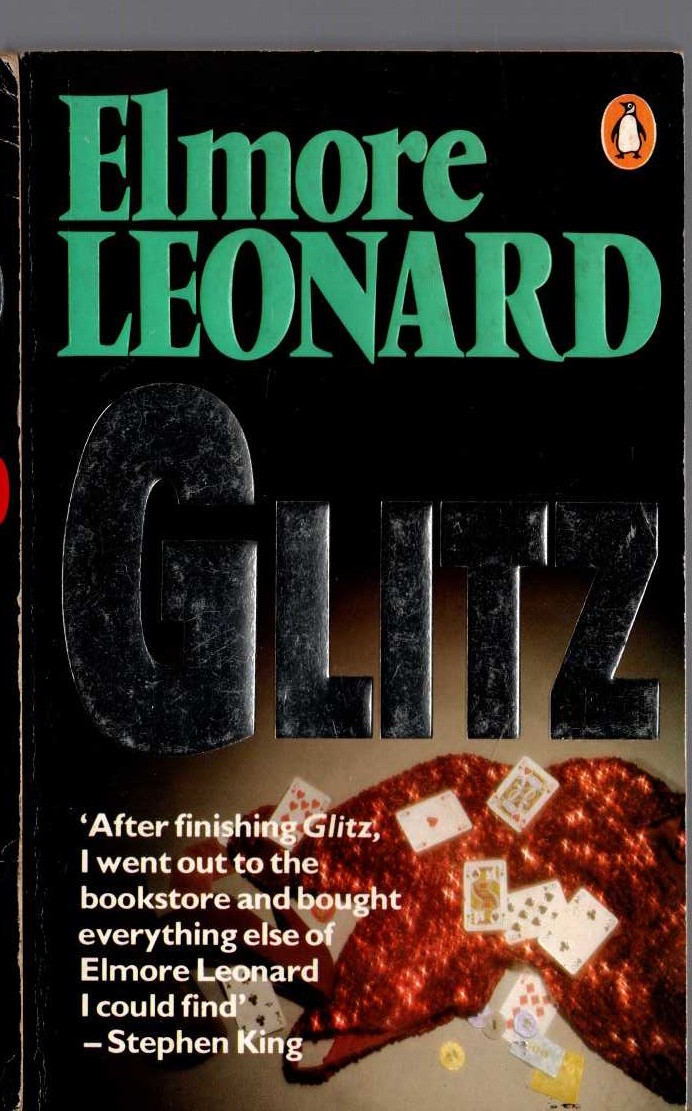 Elmore Leonard  GLITZ front book cover image