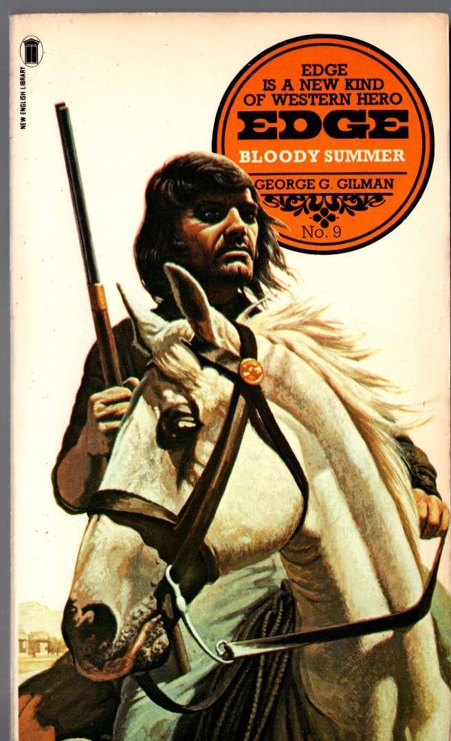 George G. Gilman  EDGE 9: BLOODY SUMMER front book cover image